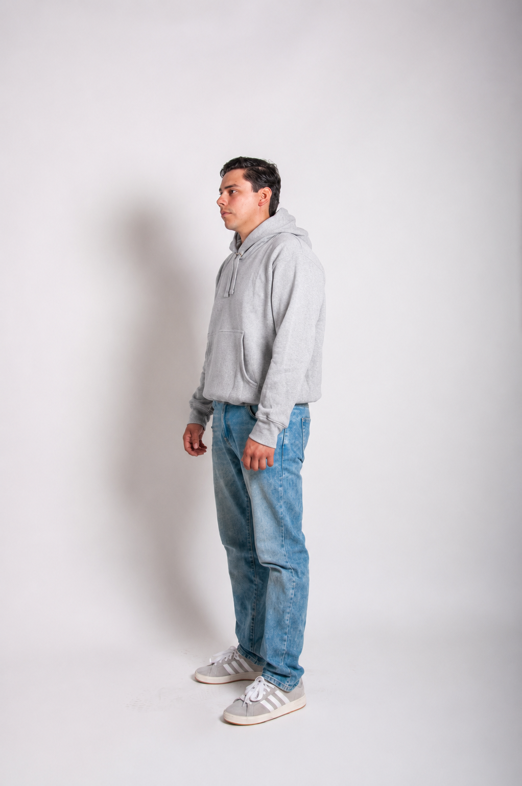 AT SUDADERA CON CAPUCHA CERRADA OXFORD XXL
